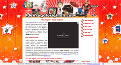 Desktop Screenshot of ideeregaloriginali.com